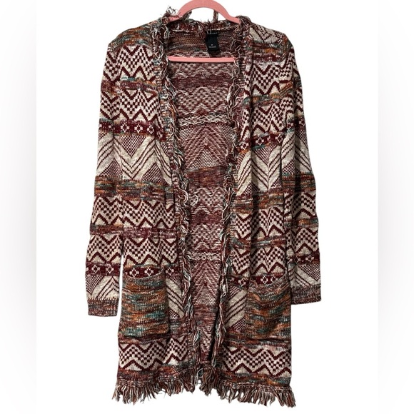 New Directions Open Front Cardigan - Picture 2 of 9